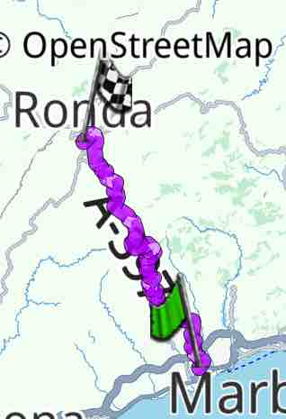 ScenicApp: A-397 Carretera de Ronda — San Pedro de Alcantara to Ronda ...