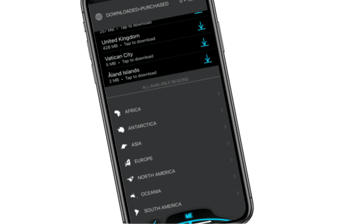 Scenic Motorcycle Navigation App - Offline Maps