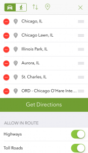 The 13 best Motorcycle Navigation Apps reviewed - mapquestscreenshot
