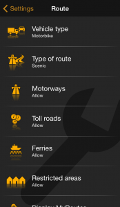 The 13 best Motorcycle Navigation Apps reviewed - navigonscreenshot